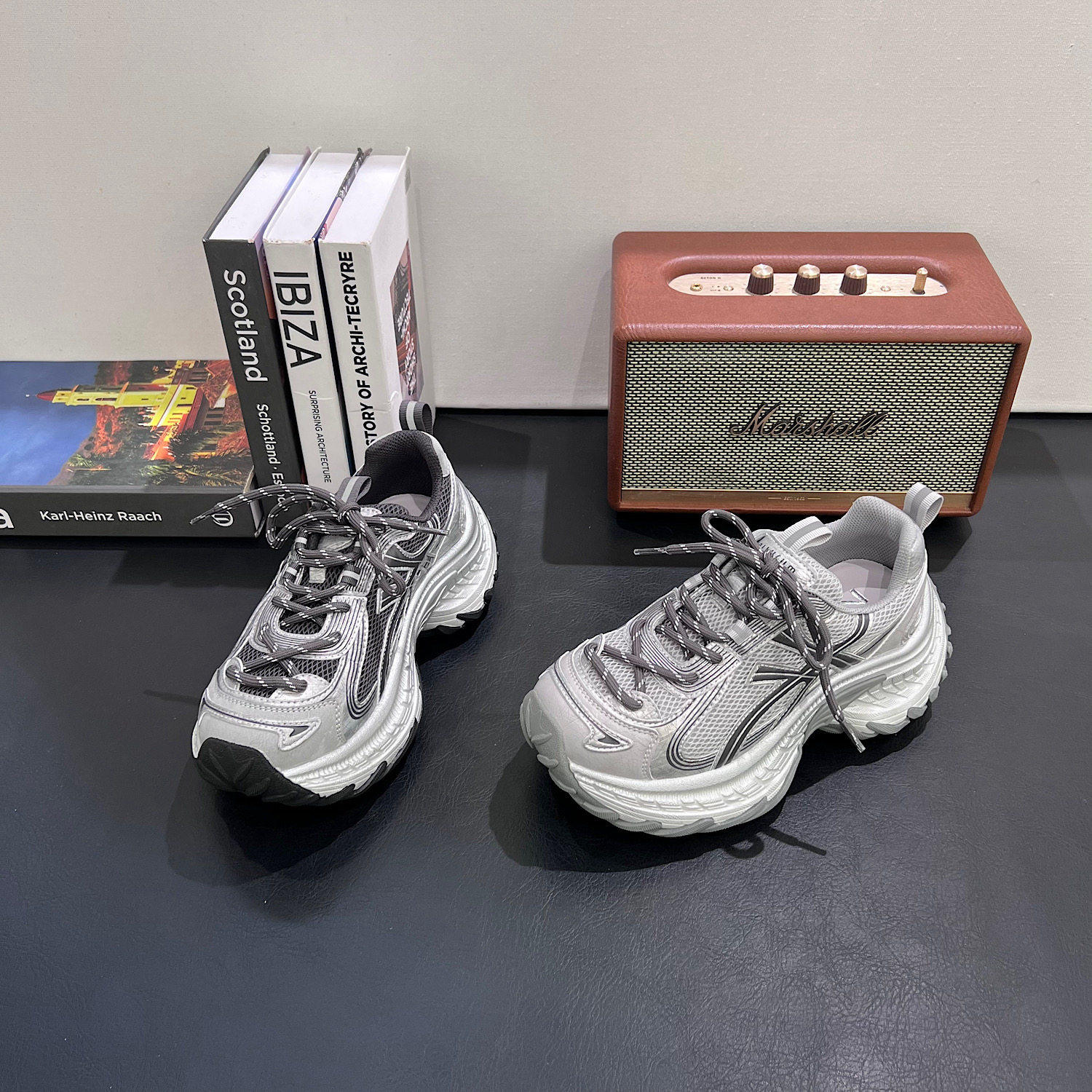 厚底老爹鞋女2026秋季新款时尚复古登山鞋运动休闲鞋女鞋潮