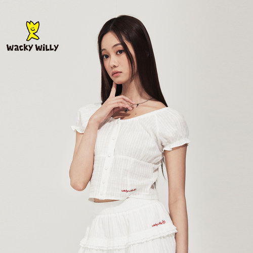 吉赛尔同款设计感小众衬衫上衣女