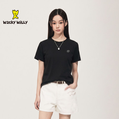 wackywilly韩国独特不撞款短袖女