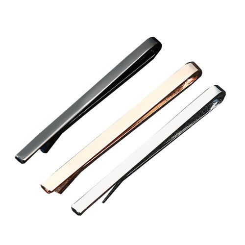Simple Fashion Tie Clips MenS Metal Necktie Daily Business