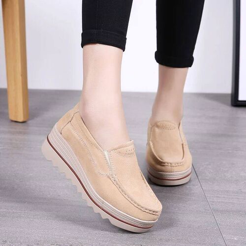 2024 Spring Women Flats Shoes Woman Platform Slip On Flats S