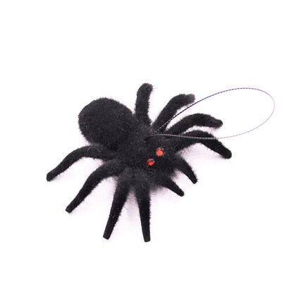 Halloween Flocking Horror Decoration Small Ornaments Spoof T