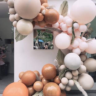 开业气氛结婚地爆球气球链天爆球装饰活动空爆球手动装饰场景布置
