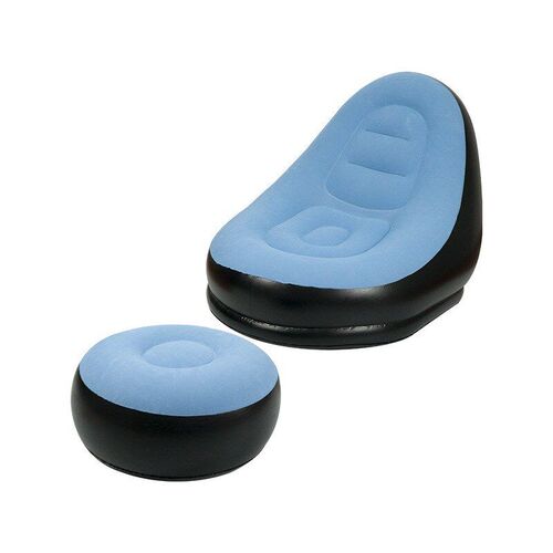Inflatable sofa chair, portable camping sofa, folding bed