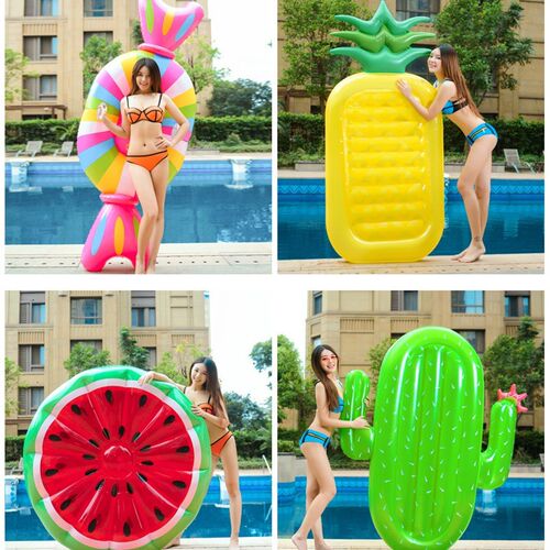 Inflatable Swimming Water Pool Toys Ring Pool Float Mattres