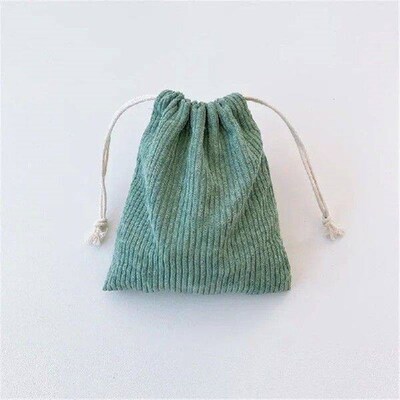 Cotton Diaper Storage Bag Fabric Gauze Baby Bags String