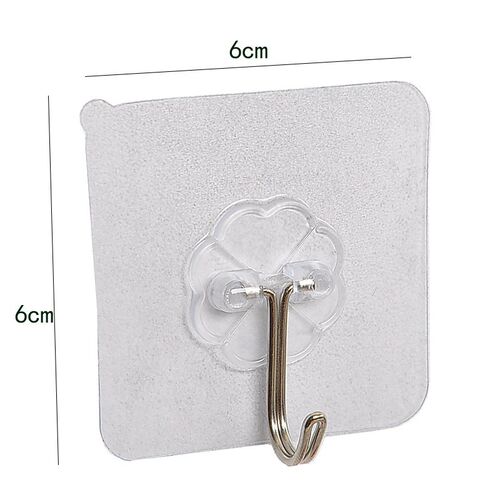 5 Pieces Strong Invisible Cartoon Transparent Anti-skid Hook