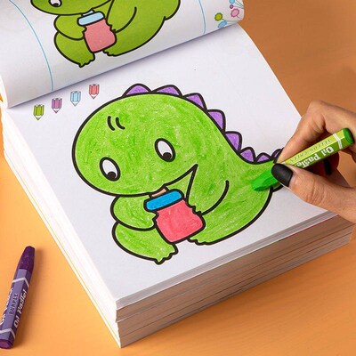 160 Pages Boys Girls Children's Coloring Books Cars Anim