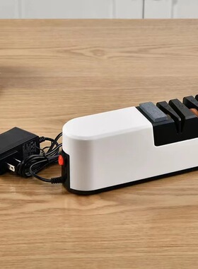 Electric Knife Sharpener Automatic Adjustable USB Rechargabl