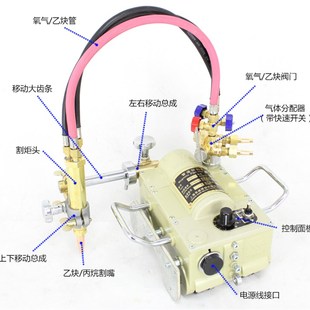 上海华威切割机 11火焰气割机坡口机 磁力管道切割机 华威CG2