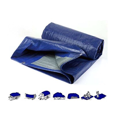 20194 Sizes Waterproof Camping Tarpaulin Cover Simple Tent P