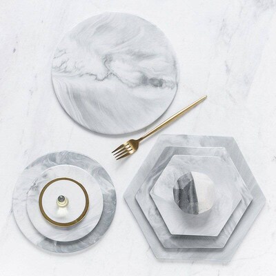 Tableware Marble Plates Cheese Cutting Boards Decorative Pas