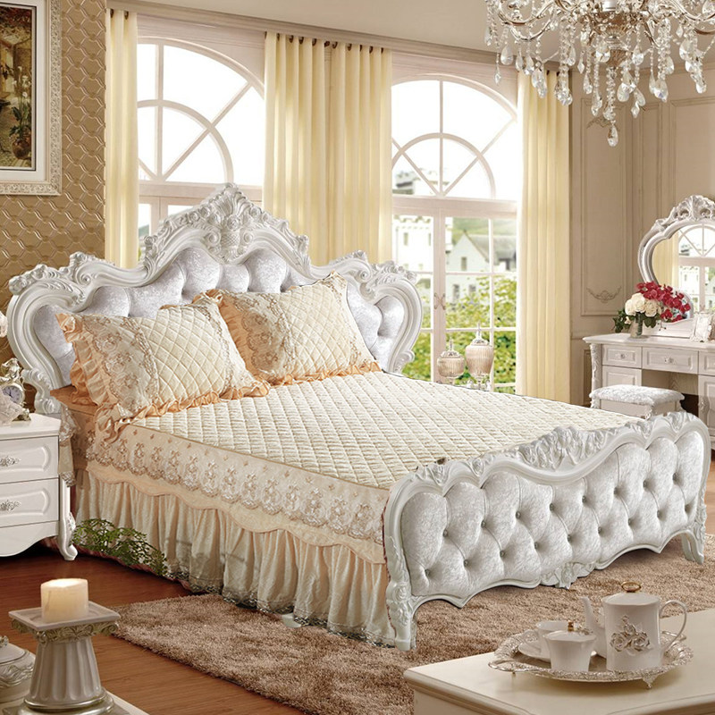 欧式床床罩两边床裙无床尾高档奢华床盖冬天加厚夹棉床单绒,床上用品,床裙,淘宝优惠券,粉丝福利购,淘宝优惠卷