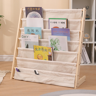 多木儿动书架创意实层可移童儿童储物收纳架落地书柜绘本架