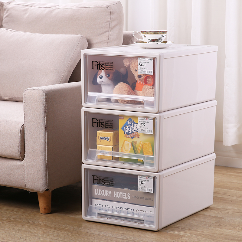 株式会社F抽屉式收纳箱整理箱储物盒抽屉式收纳盒