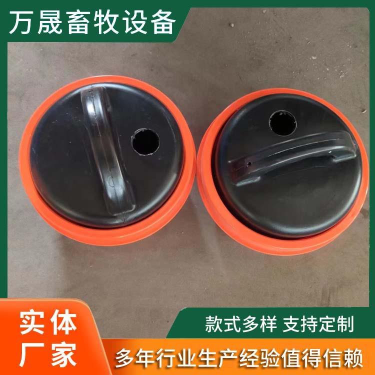 PP原料水泡粪250粪塞子直筒式排污阀养猪场漏粪塞地沟阀