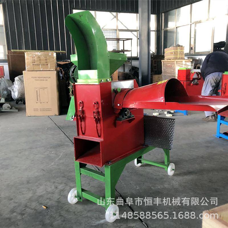 秸秆粉碎机秸秆稻草铡切揉丝机铡草揉丝粉碎一体机养殖场两用