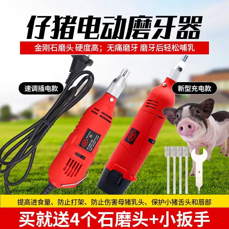 兽用磨牙机仔猪猫狗仓鼠宠物可调速电动磨牙器剪齿工具畜牧器械