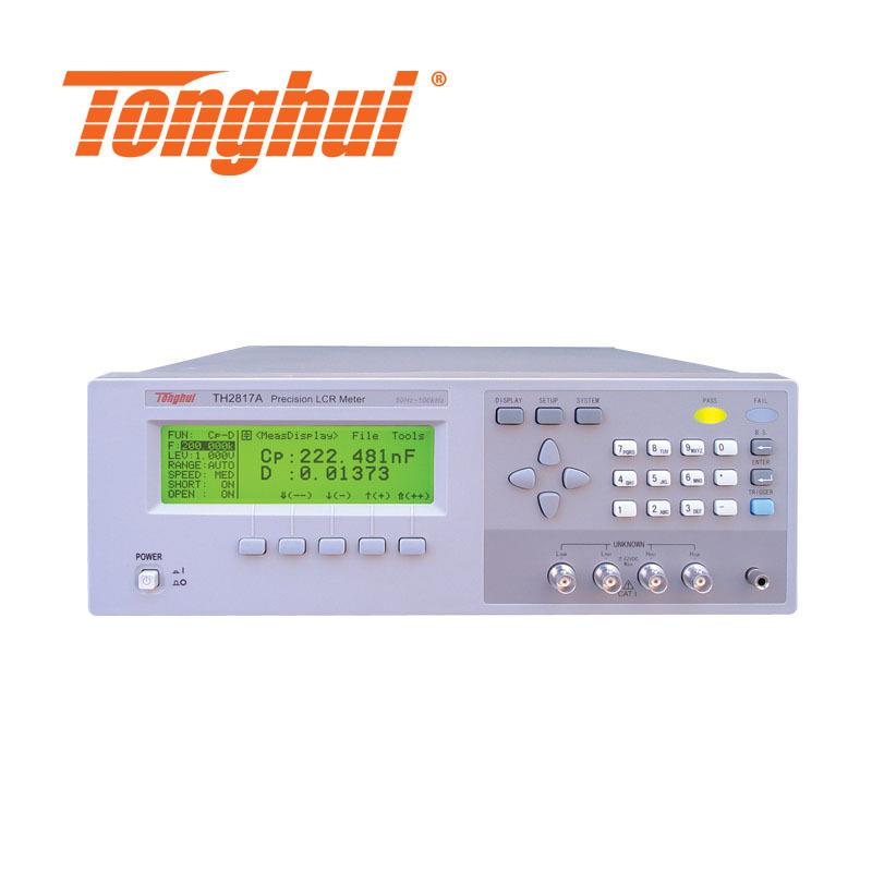 TH2817ATH2817B+TH2817C+LCR数字电桥频率100kHz5挡分选