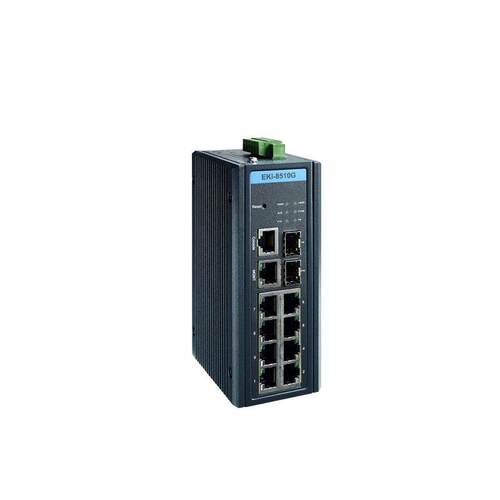 研华交换机EKI-8510 EK-交8510G 管型TSN理换机I 8个千兆网口+2个