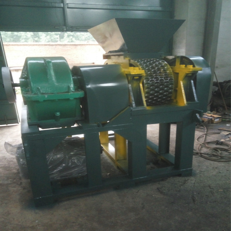 型煤碳粉压球机小型对辊矿粉压球机设备 煤粉金属压球机高压