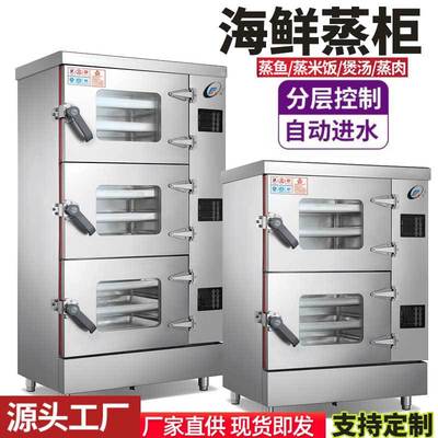 智能电脑版蒸饭柜 触屏式蒸箱 海鲜蒸柜 蒸菜蒸饭蒸肉蒸鱼蒸包柜