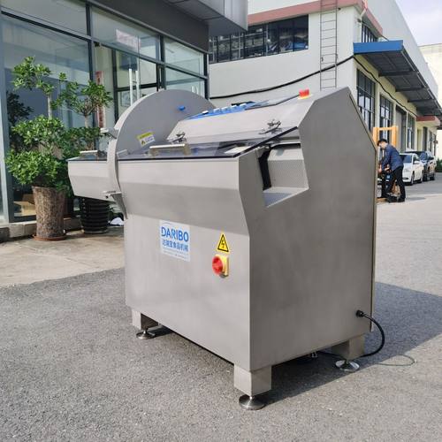 W砍排机猪里脊牛肉牛排 21k切片砍排设备 输送带砍排机进口刀片