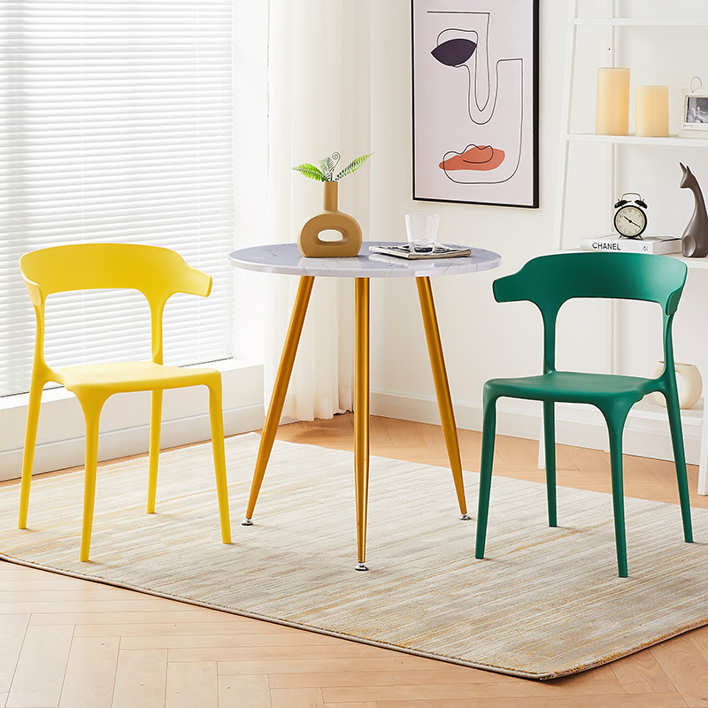 北欧洽谈桌椅组合一桌四椅简约休闲接待休息区小圆桌餐桌奶茶店桌,住宅家具,不锈钢/PVC餐桌,淘宝优惠券,粉丝福利购,淘宝优惠卷