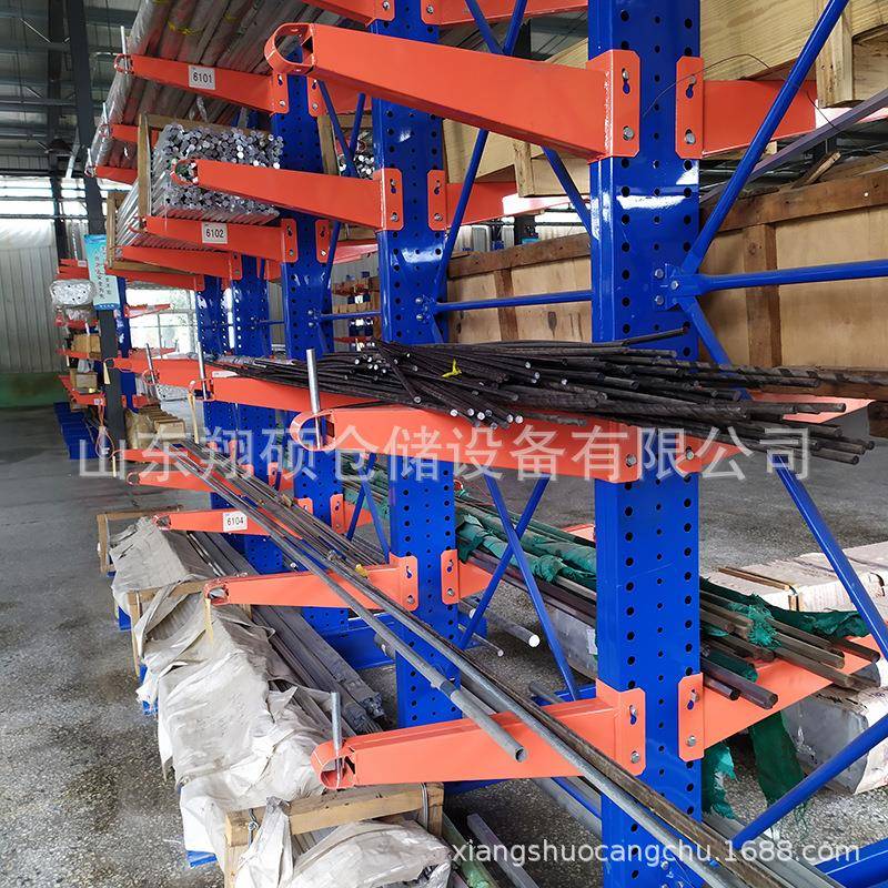 重型货架悬臂式管材板材置物架高层仓储XSCC