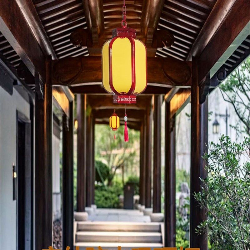 户外防水中式灯笼吊灯室外走廊过道入户门厅屋檐红色耐用上品灯笼,家装灯饰光源,户外吊灯,淘宝优惠券,粉丝福利购,淘宝优惠卷