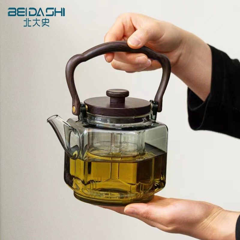 北大史玻璃煮茶壶新款耐高温蒸煮泡茶围炉煮茶器电陶炉烧水壶,餐饮具,煮茶炉,淘宝优惠券,粉丝福利购,淘宝优惠卷