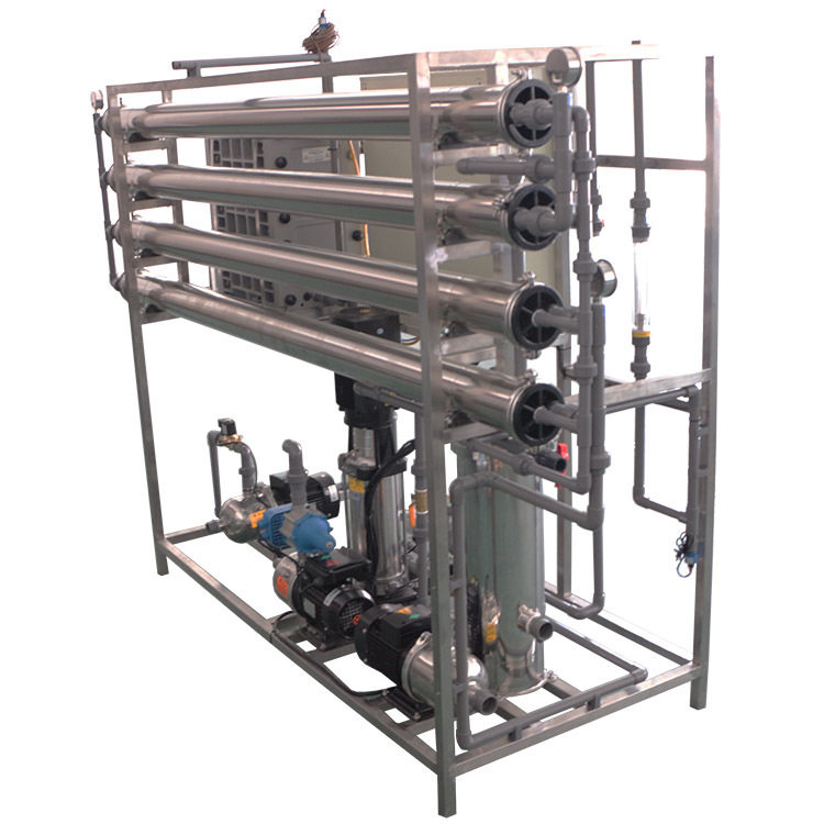 2吨t小时单级RO反渗透加EDI去离子水设备 工业小型超纯水处理特惠
