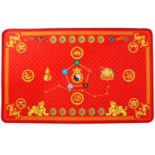 家用进门六帝钱地垫绒面门垫浴室卧室入户门玄关防滑垫