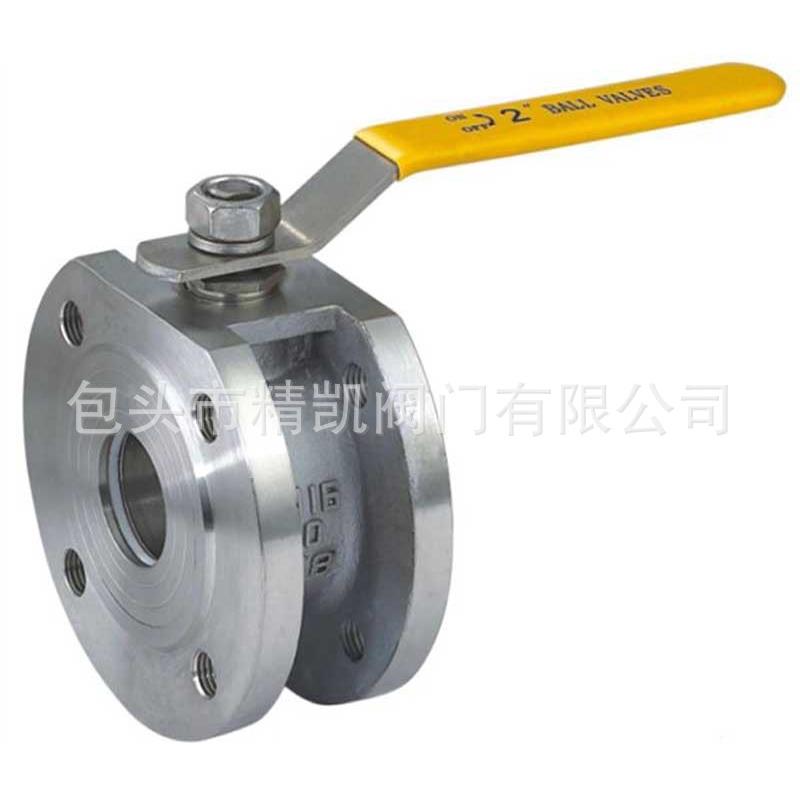 内蒙阀门自营Q71F意式薄型高平台球阀对夹短型球阀