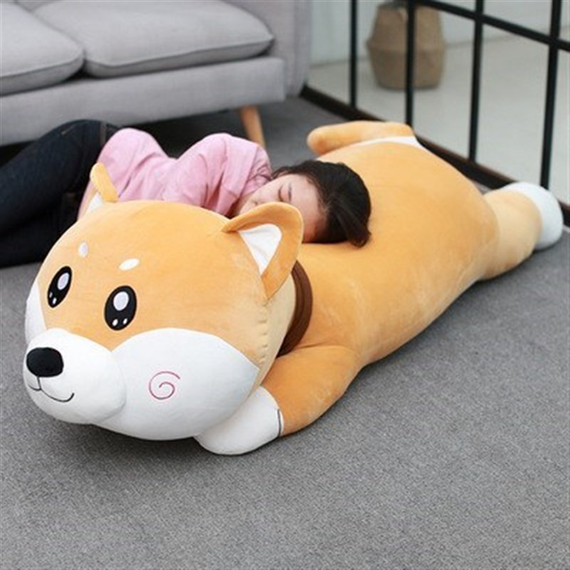 狗狗公仔玩偶柴犬毛绒玩具大号抱枕趴趴狗枕头送女生男友生日礼物