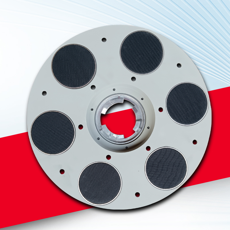 超宝17寸175石材翻新盘研磨机铝盘钢丝刷晶面抛光打磨多功能盘子