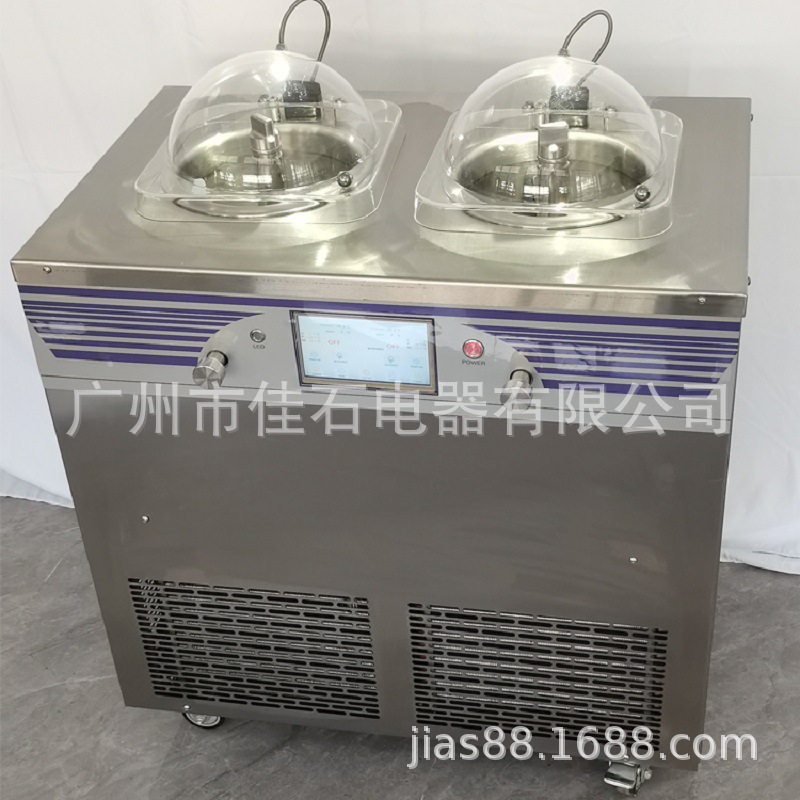 2025新款 110V 二缸 gelato machine 冰激凌机 酸奶冷粹机厂家