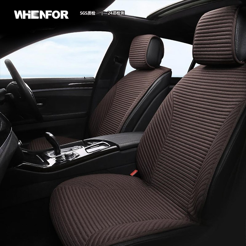 新沃尔沃0C0S秋季专用坐垫亚麻四季通用汽车