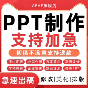 ppt制作代做定制美化修改企业宣传工作汇报总结述职课件演讲医学