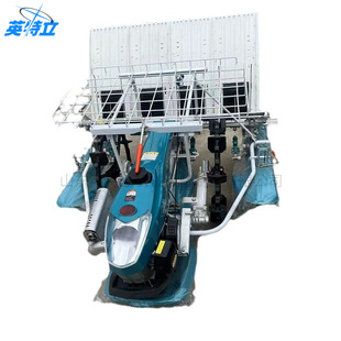 Agricultural rice transplanter水稻秧苗种植机步进式水稻插秧机