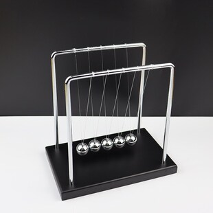 单摆波实验球金属牛顿摆件撞球桌面装饰品摆设轻奢家装办公桌面摆