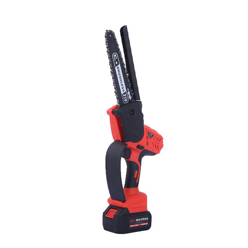 速发6寸8寸电链锯家用大功率无刷马达手持充电式锂电锯单手伐木锯