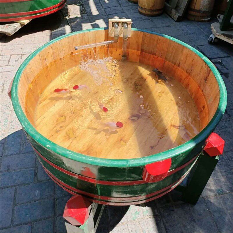 圆形鱼缸过滤滤增氧专用打氧机过滤器一鱼粪过器桶圆缸