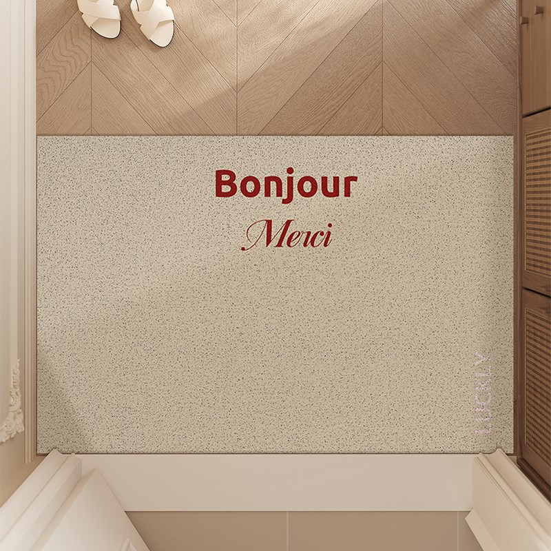 入户门地垫进门家用门垫入门外奶油风可裁剪耐脏防滑地毯