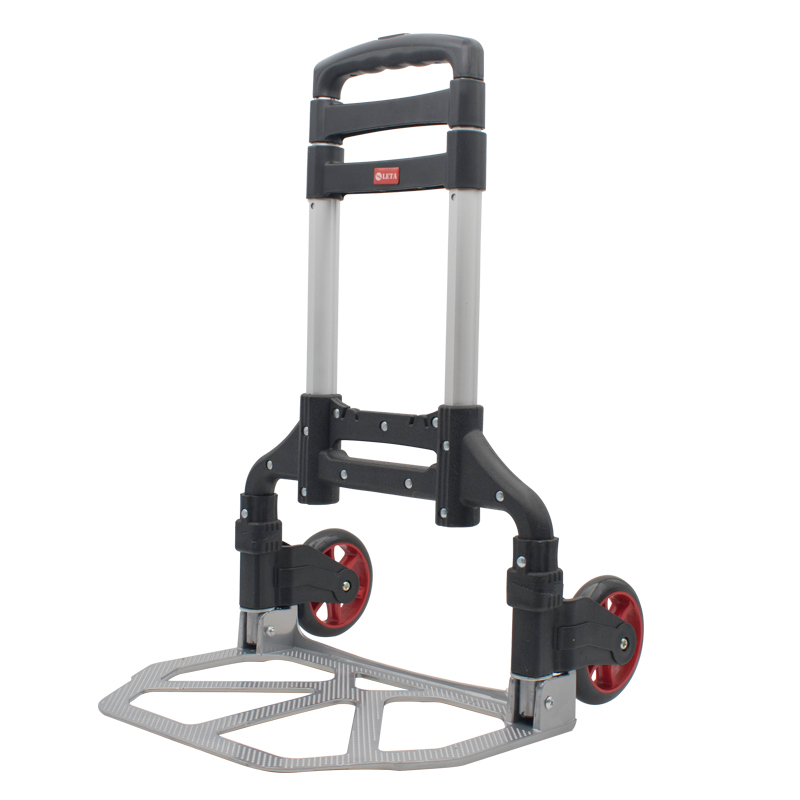 勒塔手推车小推车拉货折叠行李平板车拖车拉杆货购物搬运车66