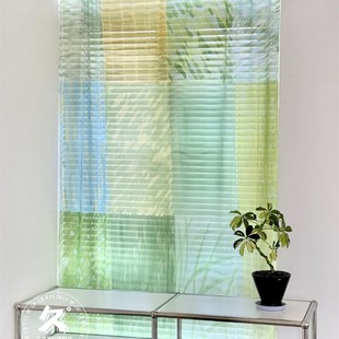 夏日透风窗帘雪纺纱小清新浮帘门帘阳台纱帘面料