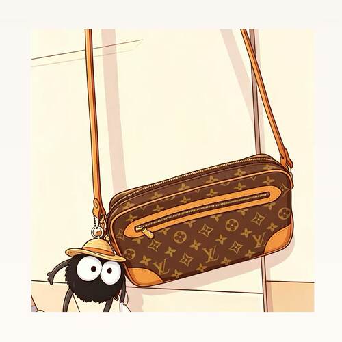 【限时降价】Louis Vuitton/【开口笑相机】/植鞣革修复