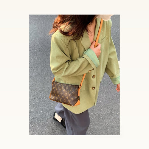 【98新】Louis Vuitton/【小船包】/植鞣革修复