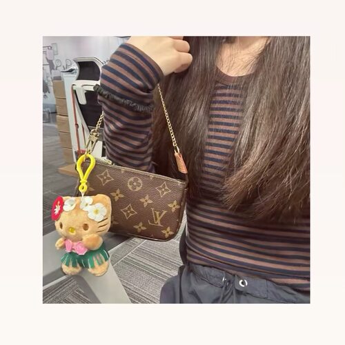 【98新】Louis Vuitton/【中号麻将】/植鞣革修复