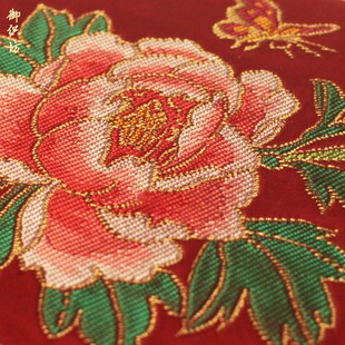 南京送锦 特国风民间中色特产手工艺  云锦摆台 出国礼品云老外